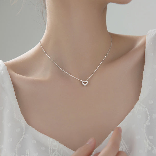 Dainty Heart Pendant Necklace