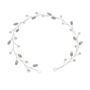 Pearl Leaf Bridal Wedding Headband