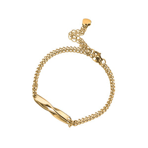 Custom Mobius Strip Couple Matching Bracelet