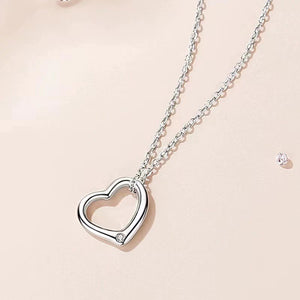 Collana con pendente a cuore delicato