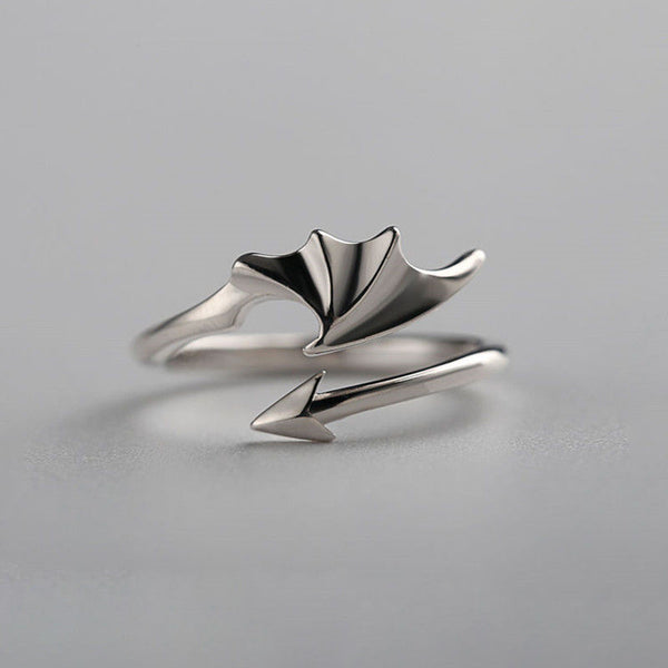 Devil Wing Couple Ring