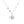 Load image into Gallery viewer, Six-Prong Zircon Necklace
