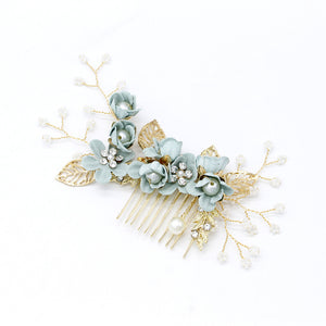 Pearl Flower Bridal Wedding Headband