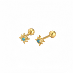 Infinity Mobius Huggie Creolen