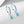 Load image into Gallery viewer, Turquoise Teardrop Drop Hoop Earrings
