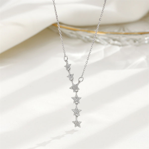 Dainty Star Tassel Necklace