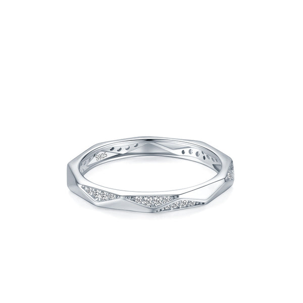 Sterling Silver Slim Stackable Ring