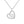 Load image into Gallery viewer, Footprint Heart Pendant Necklace
