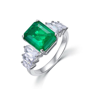 Emerald Statement Cocktail Ring