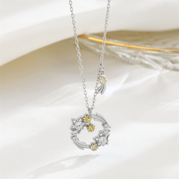 Dainty Shooting Star Pendant Necklace