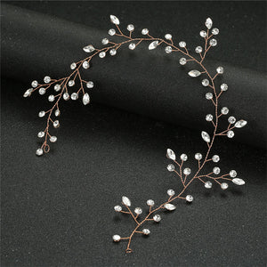 Pearl Leaf Bridal Wedding Headband
