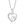 Load image into Gallery viewer, Silver Double Heart Necklace
