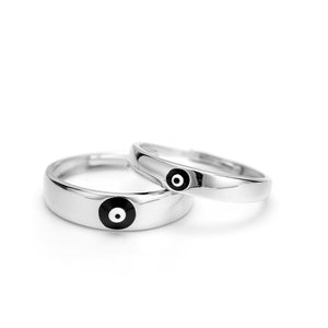 Turkish Evil Eye Couple Matching Ring