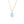 Load image into Gallery viewer, Oval Topaz Pendant Necklace
