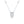 Load image into Gallery viewer, Silver Bowknot Heart Necklace
