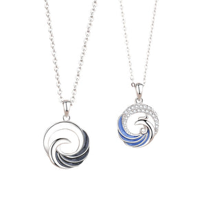 Passende Halskette mit Phönix-Anhänger für Paare