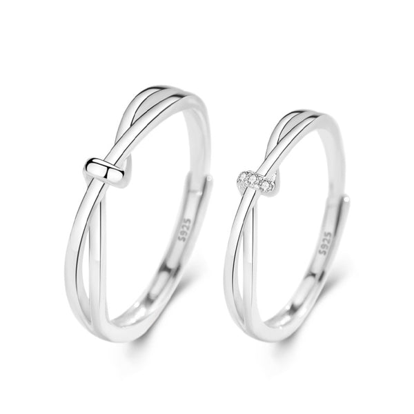 Mobius Knot Couple Ring