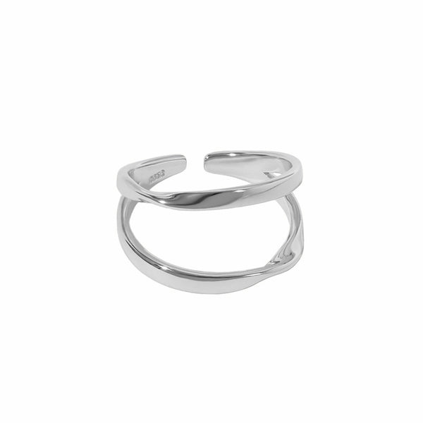 Double Layered Mobius Ring