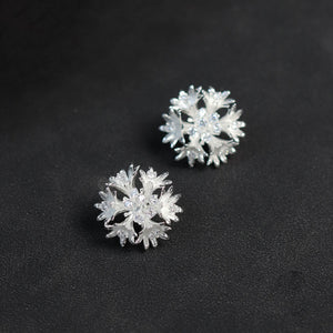 Cornflower Wedding Statement Stud Earring