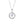 Dainty Twin Moons Pendant Necklace