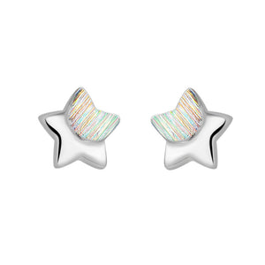 Tiny Small Star Screw Back Stud Earrings