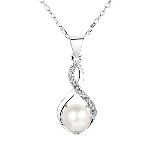 Pearl Gourd Pendant Necklace