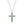 Load image into Gallery viewer, Rainbow Gem Cross Necklace
