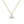 Load image into Gallery viewer, Solitaire Triangle Pendant Necklace
