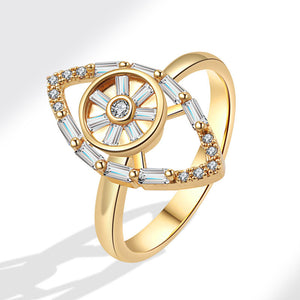 Ring mit dem Aufdruck „Böser Blick“ – Angst-Fidget-Spinner