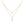 Dainty Teardrop Double Layering Necklace