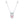 Load image into Gallery viewer, Silver Bowknot Heart Necklace
