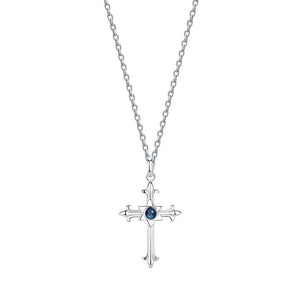 Messianic Cross Matching Couple Necklace
