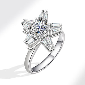 Star Anxiety Fidget Spinner Statement Ring