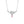 Load image into Gallery viewer, Pink Heart Knot Necklace
