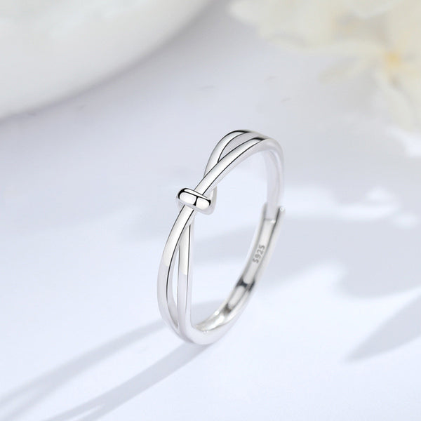 Mobius Knot Couple Ring