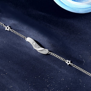 Moonstone Star Matching Couple Bracelet