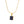 Load image into Gallery viewer, Square Crystal Pendant Necklace
