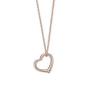 Collana con pendente a cuore delicato