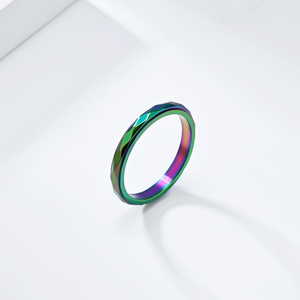 Böser Blick Angst Fidget Spinner Ring