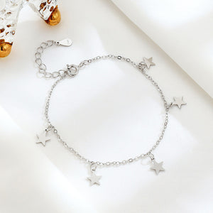 Dainty Star Charm Stacking Bracelet