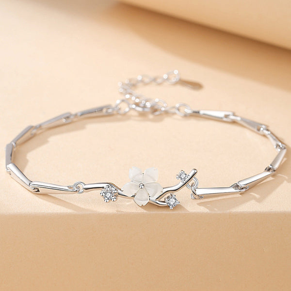 White Cherry Blossom Bracelet