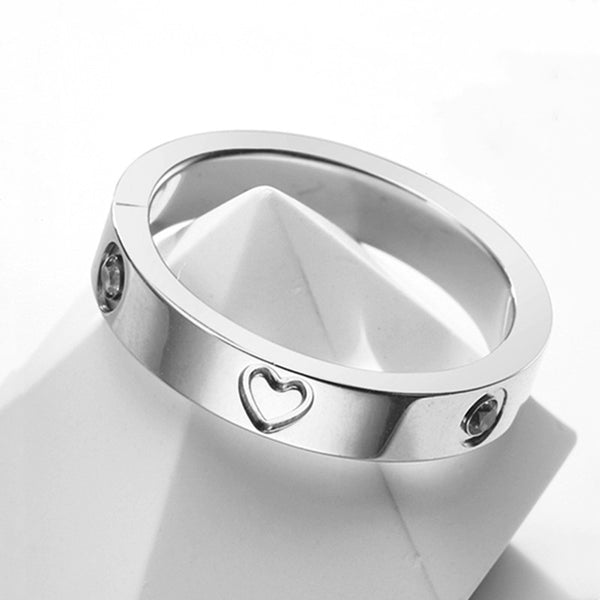 Heart Couple Matching Ring