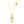 Load image into Gallery viewer, Iris Flower Cross Necklace
