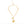 Load image into Gallery viewer, Gold Sun Heart Necklace
