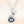 Load image into Gallery viewer, Silver Cat Pearl Charm Necklace
