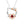 Moissanite Cat Heart Pendant Necklace
