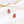 Color Gemstone Teardrop Stud Earrings