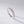 Twisted Wave CZ Couple Matching Open Ring