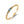 Dainty Baguette Blue CZ Stack Thin Band Ring