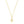 Sparkling Celestial North Star Charm Necklace